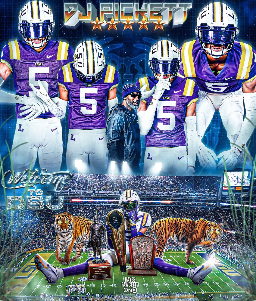 DJPICKETT5's tweet image. Home 🐯 @CoachBrianKelly @CoachBlakeBaker @CoachCRaymond