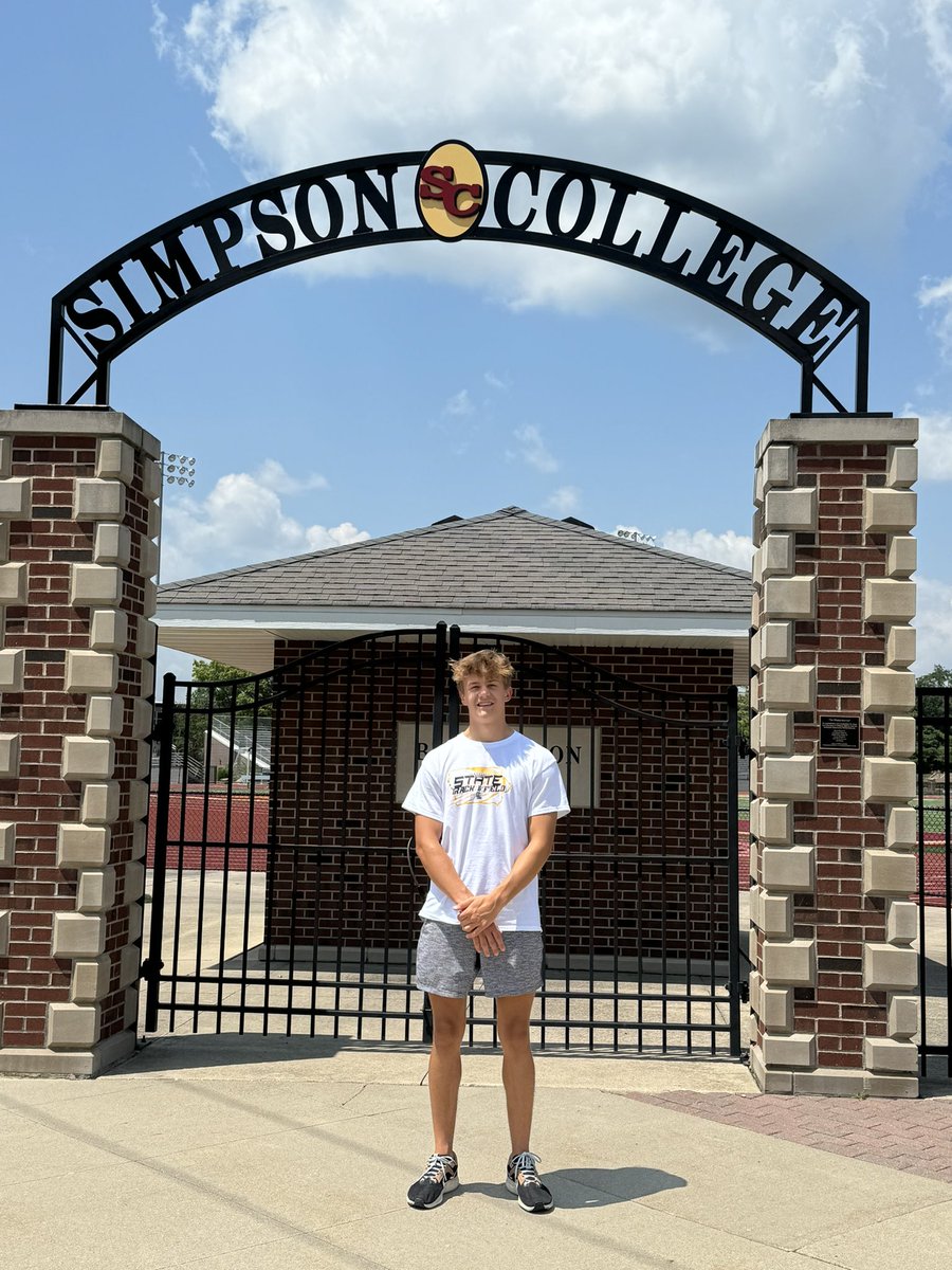Thanks <a href="/jrhoff26/">James Hoffman</a> and <a href="/SimpsonXCTF/">Simpson XC/TF</a> for having me out for the visit! 
<a href="/ClearLakeTF/">Clear Lake Track & Field</a> <a href="/CoachAaronStens/">Aaron Stensland</a>