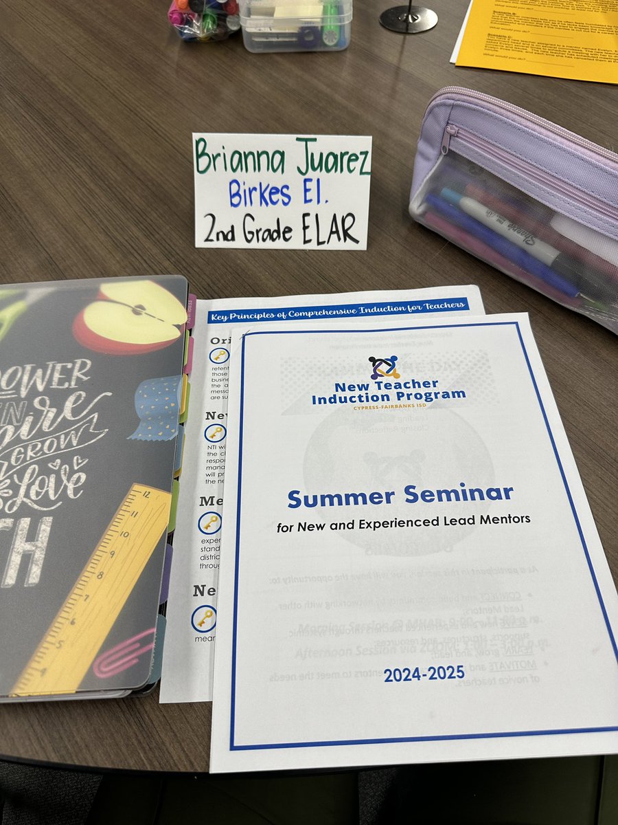 miss__juarez's tweet photo. "It's not about what you do, it's about what it does for others." 🌻 Thank you @DrTonyaDixon and @CyFairProfLearn for an amazing seminar today. So excited to welcome and lead our mentors and new staff at @BirkesCFISD 🐾💙 #NTIP #CFISDspirit https://t.co/FthJBs7Np6