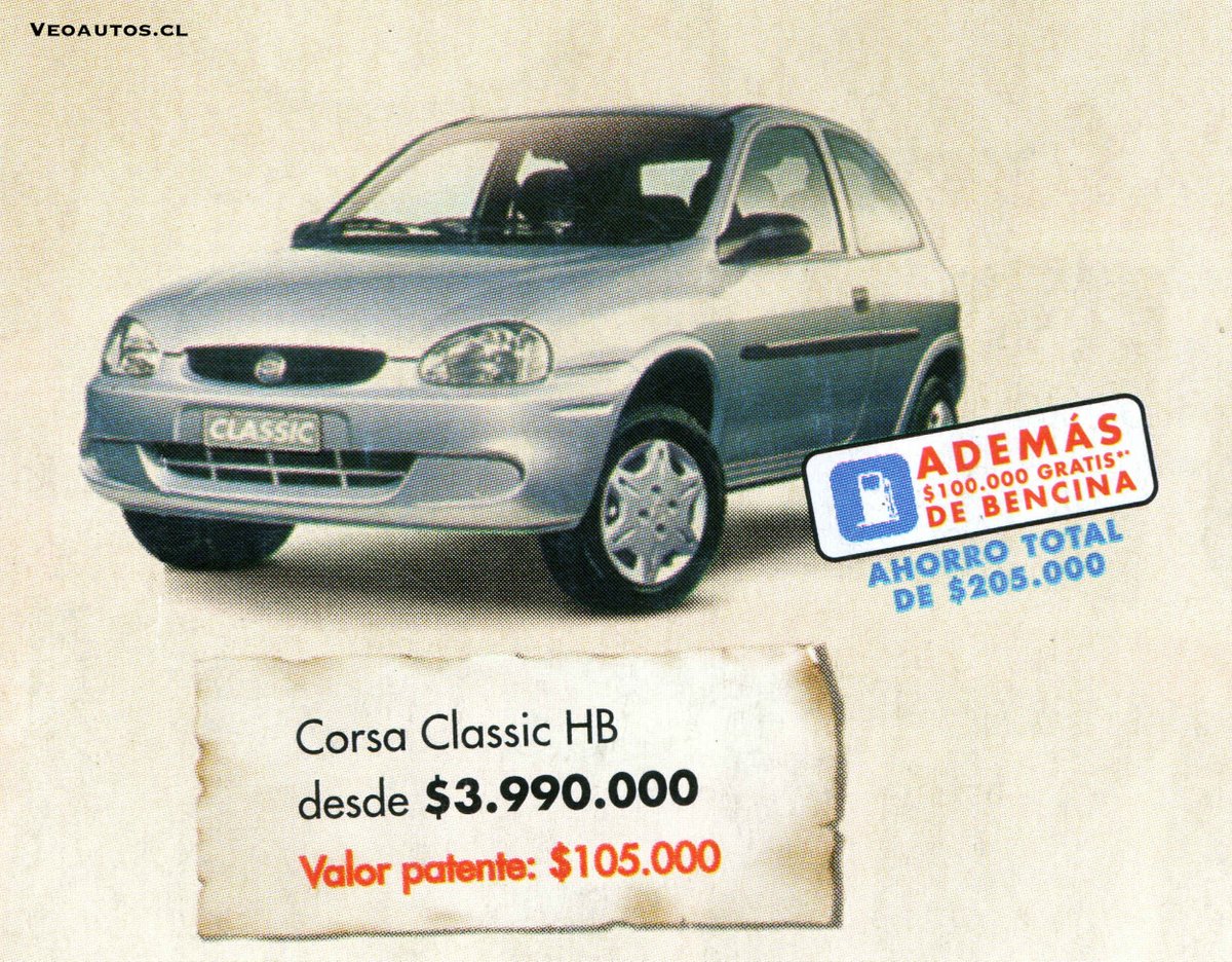 VeoAutos's tweet photo. General Motors Chile Parte Gama 2004, año en que de estas líneas de productos se comercializan en el país 13.892 unidades

+ Info https://t.co/loyUKW8M8s

#chevroletcorsa #chevroletluv #s10apache  #corsaevolution @ChevroletCL @addict_car @thecarfactoids @RiveraNotario @chevrolet https://t.co/bEwpwUzu3o