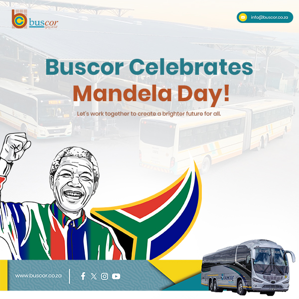 BuscorPtyLtd's tweet photo. Celebrating Mandela Day
Today, we honor the legacy of Nelson Mandela by spreading kindness and making a positive impact in our community. Let’s all contribute to creating a better world, one small act of kindness at a time. Together, we can make a difference!
#MandelaDay #Buscor https://t.co/y52197wjbW