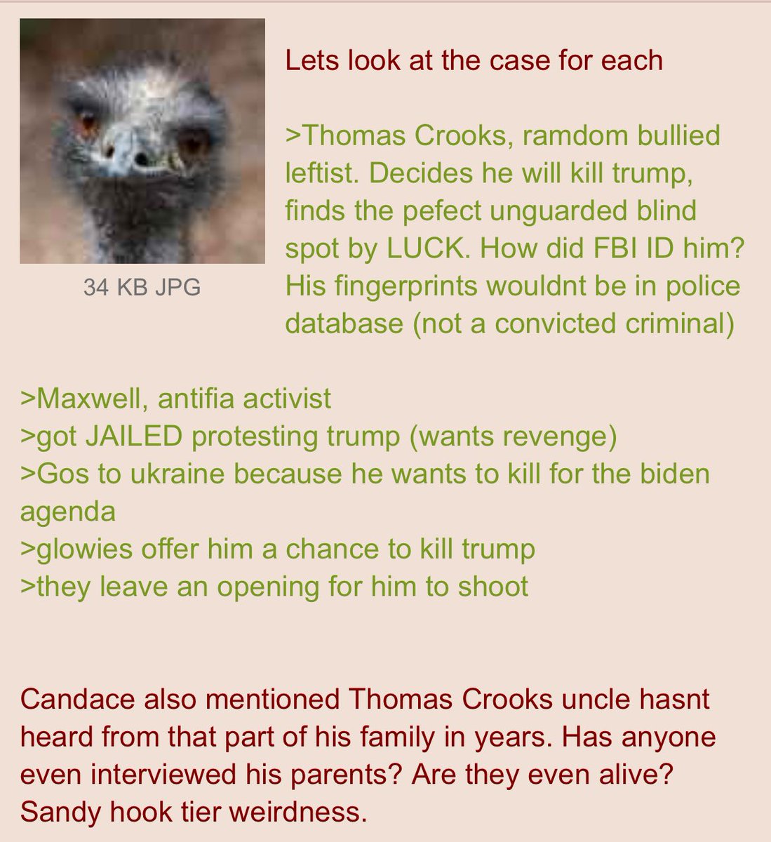 adamfrancisco_'s tweet photo. These were grabbed from 4chan, the earliest platform to connect Maxwell Yearick to the Trump assassination attempt. https://t.co/DIgEFn7Ehq