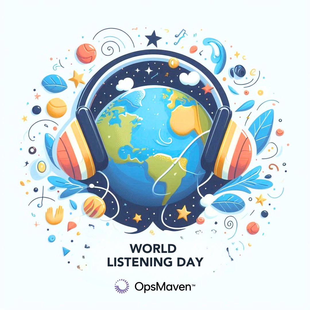 ops_maven's tweet photo. 🌍📢Happy #WorldListeningDay! At OpsMaven, we know that active listening is essential for great shared services. By understanding our clients' needs, we provide the best solutions. Let's celebrate the power of listening today! #ClientCommunication #SharedServices #OpsMaven https://t.co/g8fpbdT8ve