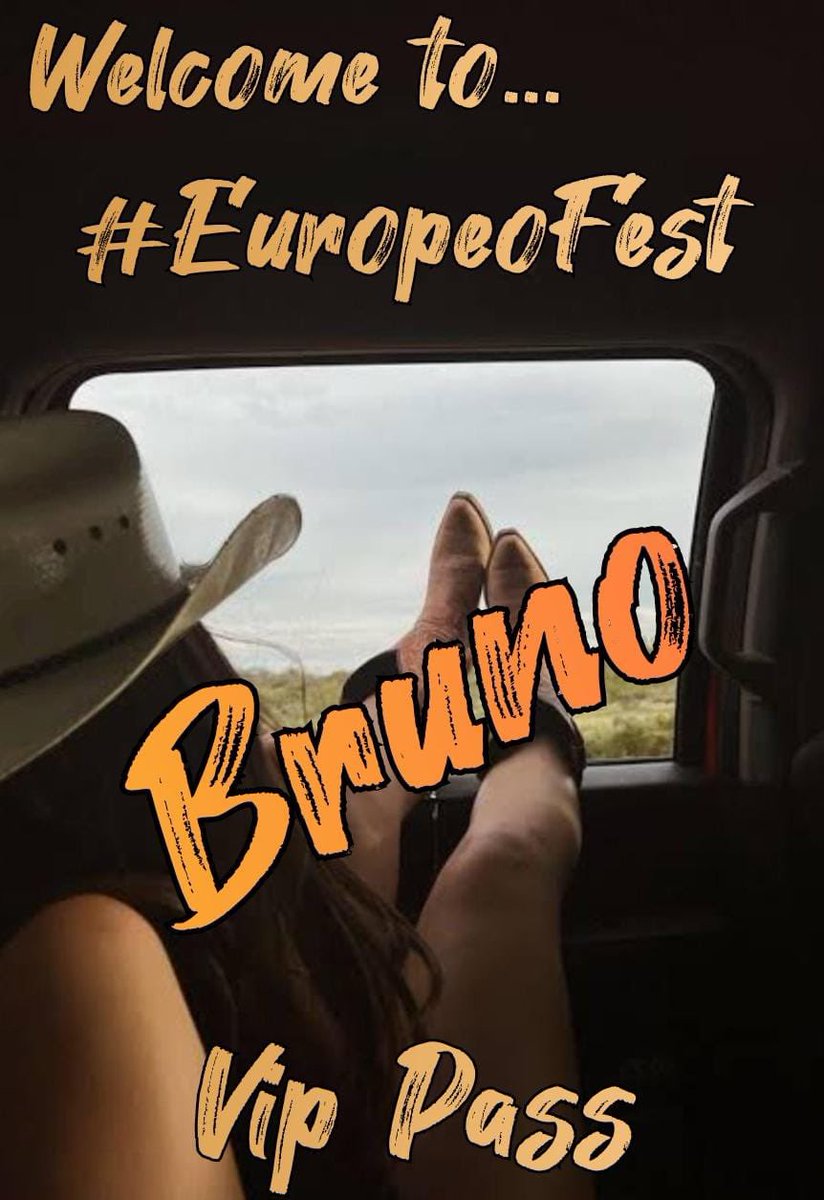 Listo para la fiesta!!! 
Inicia la cuenta regresiva… Quien nos va a acompañar en este magno evento?? 
Vamos a echar desmadrito!!
#EuropeoFest