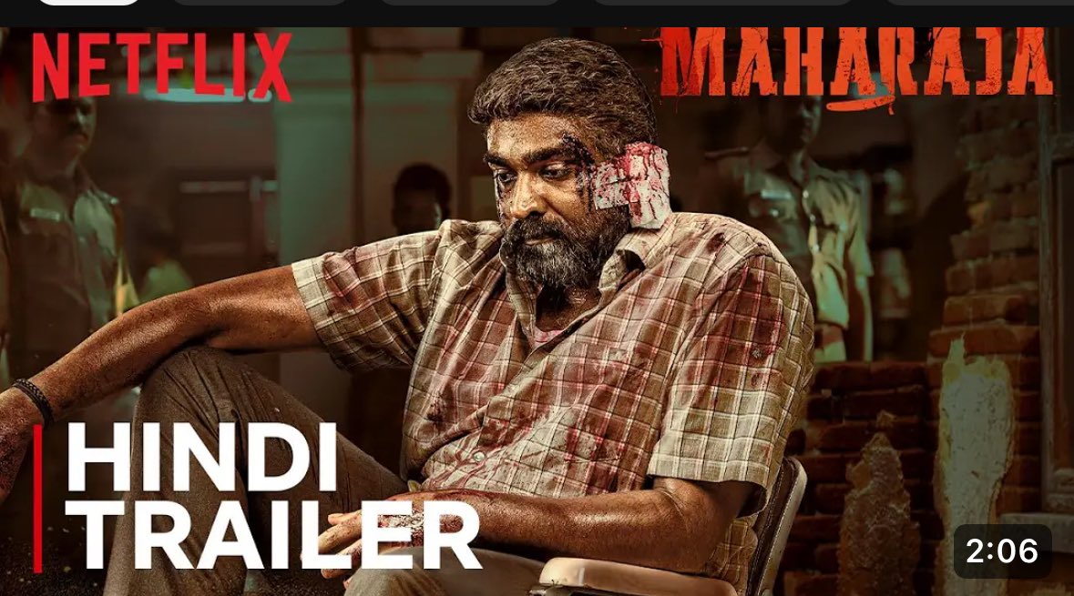 Man <a href="/anuragkashyap72/">Anurag Kashyap</a> what a performance in Maharaja Movie 

Sach mein nafrat hone lag jati hai , is character se what a performance 🙌🏻

Bhut time baad kisi movie mein rona aya 
Truly a masterpiece 

And <a href="/VijaySethuOffl/">VijaySethupathi</a> toh ek number he hai 🫂