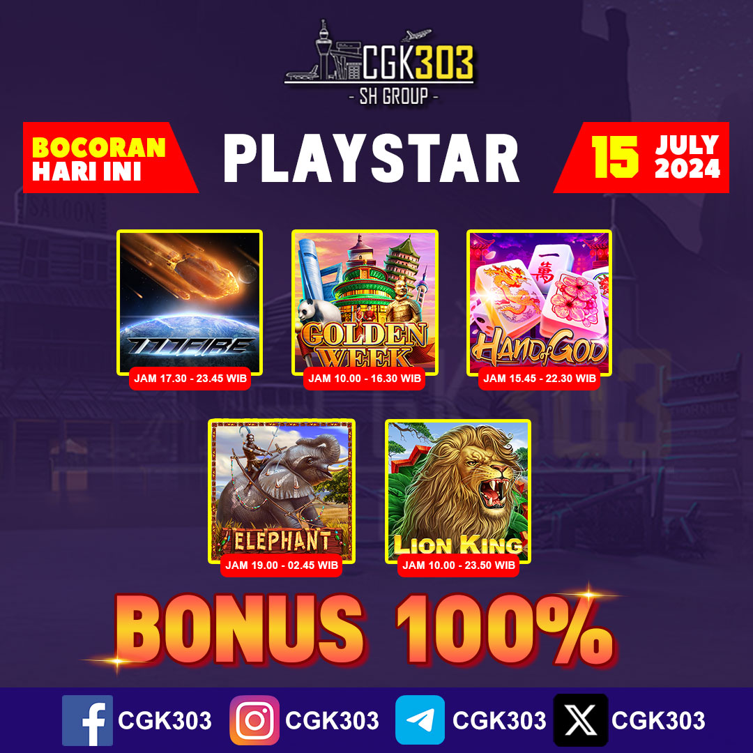 CGK303's tweet photo. Pola Slot Gacor Hari Ini 15 July 2024!
Check Polanya Hanya di CGK303

Bergabung sekarang dan rasakan kemenangan bersama CGK303

Join Now https://t.co/N1aYSfhEJF

#cgk303 #slotgacorhariini #polagacorhariini #polaslotgacorhariini #pragmatic #pgsoft #habanero #bonus100 #bocoranslot https://t.co/U1ADuQiI6A