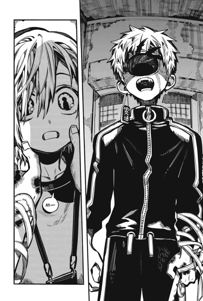 mitsubaer's tweet photo. @mitsitaly in the raw version of chapter 116 hes blushing but in the official english they edited his facial expression https://t.co/tjJgBexUyD
