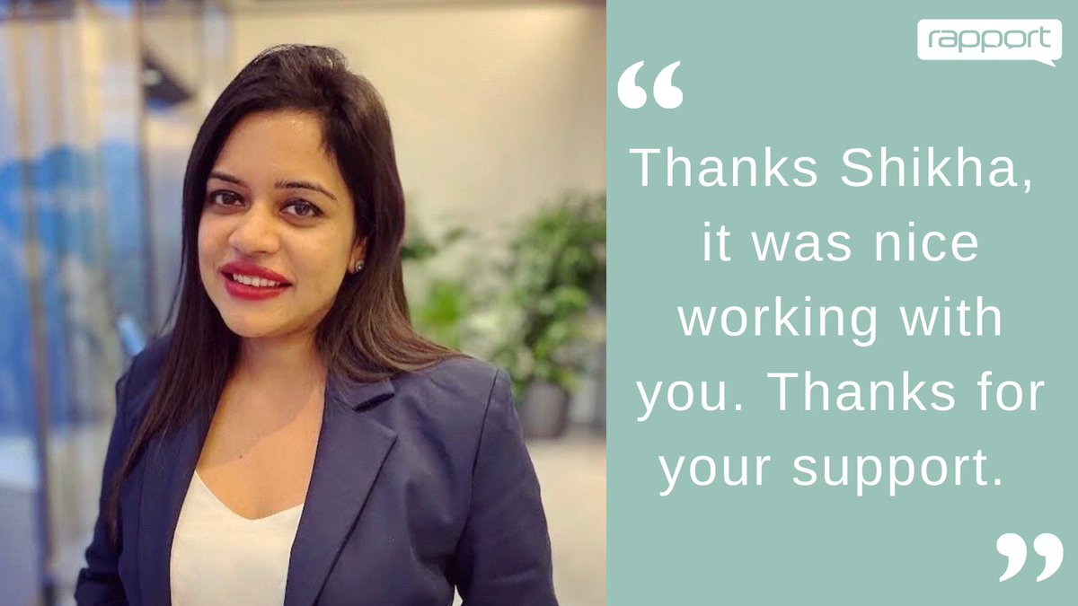 Congratulations, Shikha, on receiving this wonderful feedback from a very grateful employee at your site.

Shikha was extremely helpful on several occasions, especially when some last-minute changes came in. 

#employeeappreciation #thankyou #guestservices #recognition