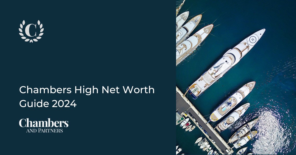 Today sees the launch of the Chambers High Net Worth 2024 Guide and Simon Christian, Global Research Director, will be online at 3pm today unpacking the main trends and developments from this year’s #ChambersHNW2024 guide:
ow.ly/4kxQ50SBBlY