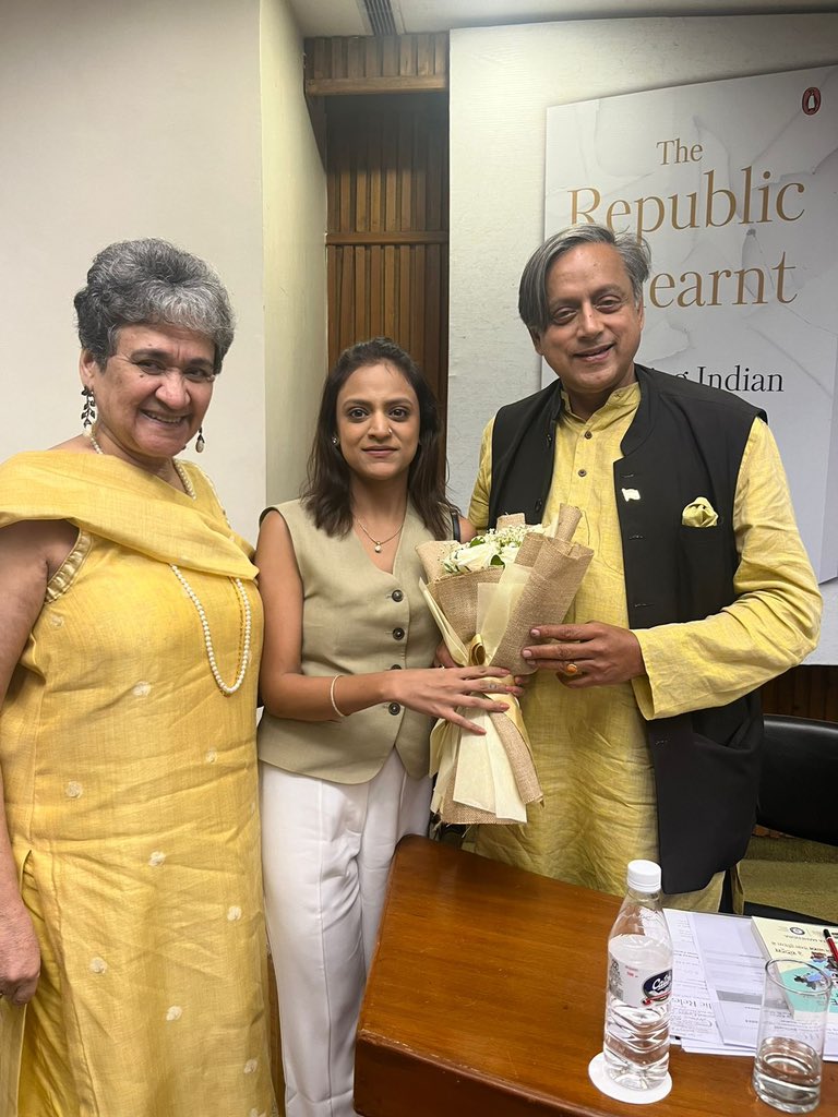 FemmeForward! (@fforward2024) on Twitter photo An insightful conversation on “Renewing Indian Democracy” at the <a href="/iic_delhi/">India International Centre(Official Account)</a>. What an honour to meet <a href="/ratan_mrs/">MRS RATAN KAUL 🇮🇳</a> <a href="/ShashiTharoor/">Shashi Tharoor</a> Shyam Saran and Radha Kumar. Thank you Ratan ma’am for inviting me to this enthralling session. <a href="/PenguinIndia/">Penguin India</a> An insightful conversation on “Renewing Indian Democracy” at the <a href="/iic_delhi/">India International Centre(Official Account)</a>. What an honour to meet <a href="/ratan_mrs/">MRS RATAN KAUL 🇮🇳</a> <a href="/ShashiTharoor/">Shashi Tharoor</a> Shyam Saran and Radha Kumar. Thank you Ratan ma’am for inviting me to this enthralling session. <a href="/PenguinIndia/">Penguin India</a>