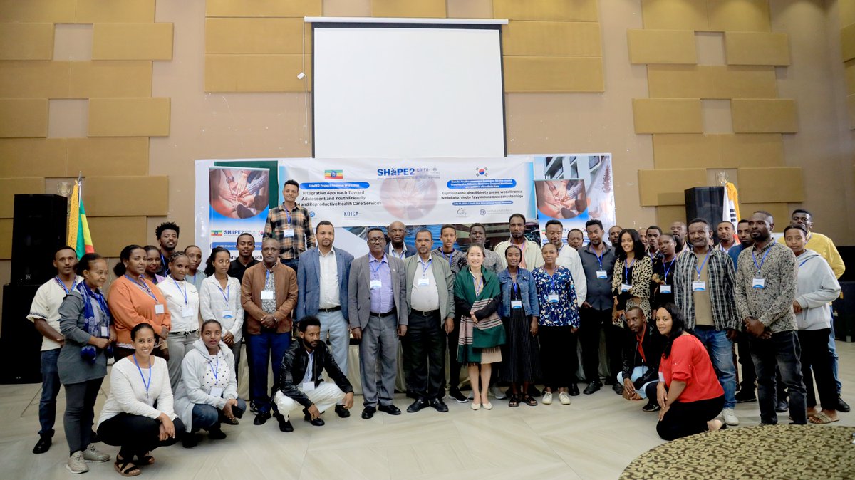 YonseiGHC's tweet photo. SHaPE2 regional workshop in Sidama region on 10th July 2024 "Integrative Approach Toward Adolescent and Youth Friendly Sexual and Reproductive Health Care Services” #Sidama #SHaPE 2 #FMoH #YGHC #KOICA #Ethiopia https://t.co/CH4UWQI75S