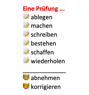 1PortionDeutsch's tweet photo. #Deutschlernen #LearnGerman #Wortschatz #Deutsch #German
#DSH #TestDaF #Goethe-Zertifikat #telc
8 Typische Verbindungen mit dem Wort „Prüfung“: https://t.co/MaHgu5GfM1