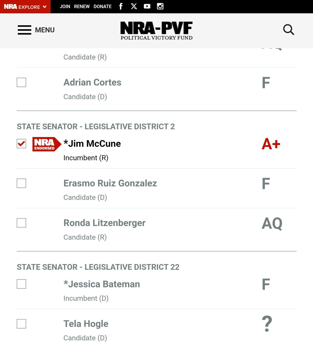 iramginboy's tweet photo. Thank you @NRA and @CLofWashington for Endorsing Senator Jim McCune. #PierceCounty #ThurstonCounty #Eatonville #Graham #SouthHill #Spanaway #Parkland #Elbe #olympia #Yelm #Lacey #Roy https://t.co/T8EaGDmPS6