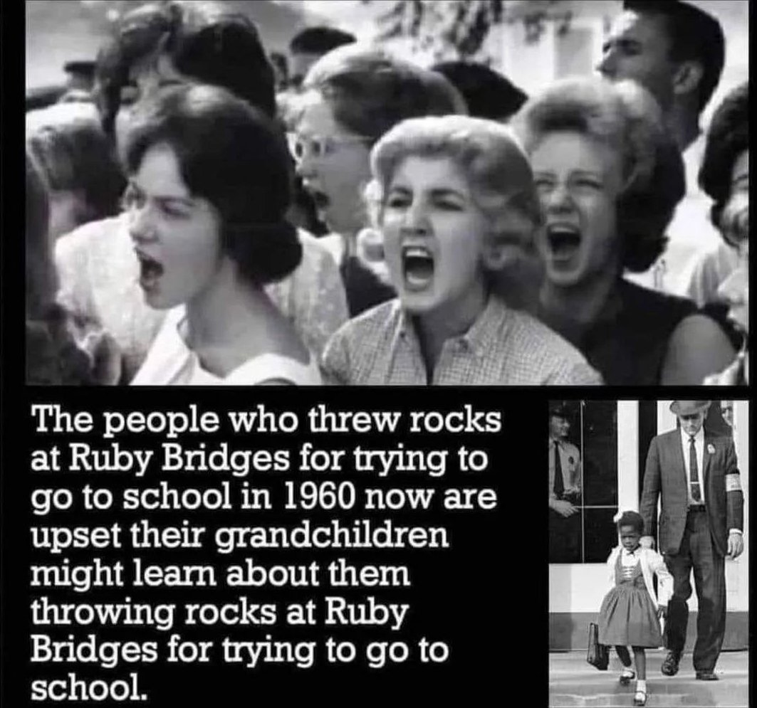 KongsBabyBro's tweet image. So, someone worked out why the South is hellbent on ditching real American history from classrooms.