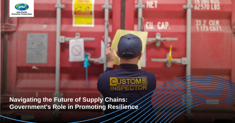 APEC's tweet photo. [BLOG] Akhmad Bayhaqi from the #APECPolicySupportUnit shares his thoughts on how governments can play an indispensable role in facilitating the resilience of firms and supply chains. Read his blog via the link below.