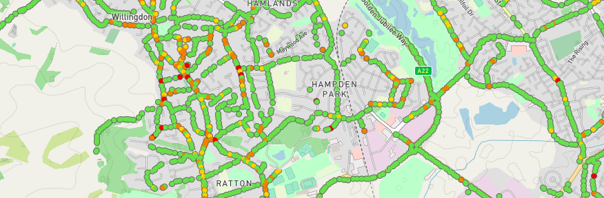 Is  <a href="/EastSussexCC/">East Sussex County Council</a>  mainly relying on residents reporting potholes on line ?  
In many streets some patching has been done but  nearby potholes remain. Time to consider AI solutions, ( eg <a href="/Stanthe_app/">Stan.</a> ) to more effectively detect the road defects that need fixing🚌🚗🚴🏍️👨‍🦼🚶🚶‍♀️