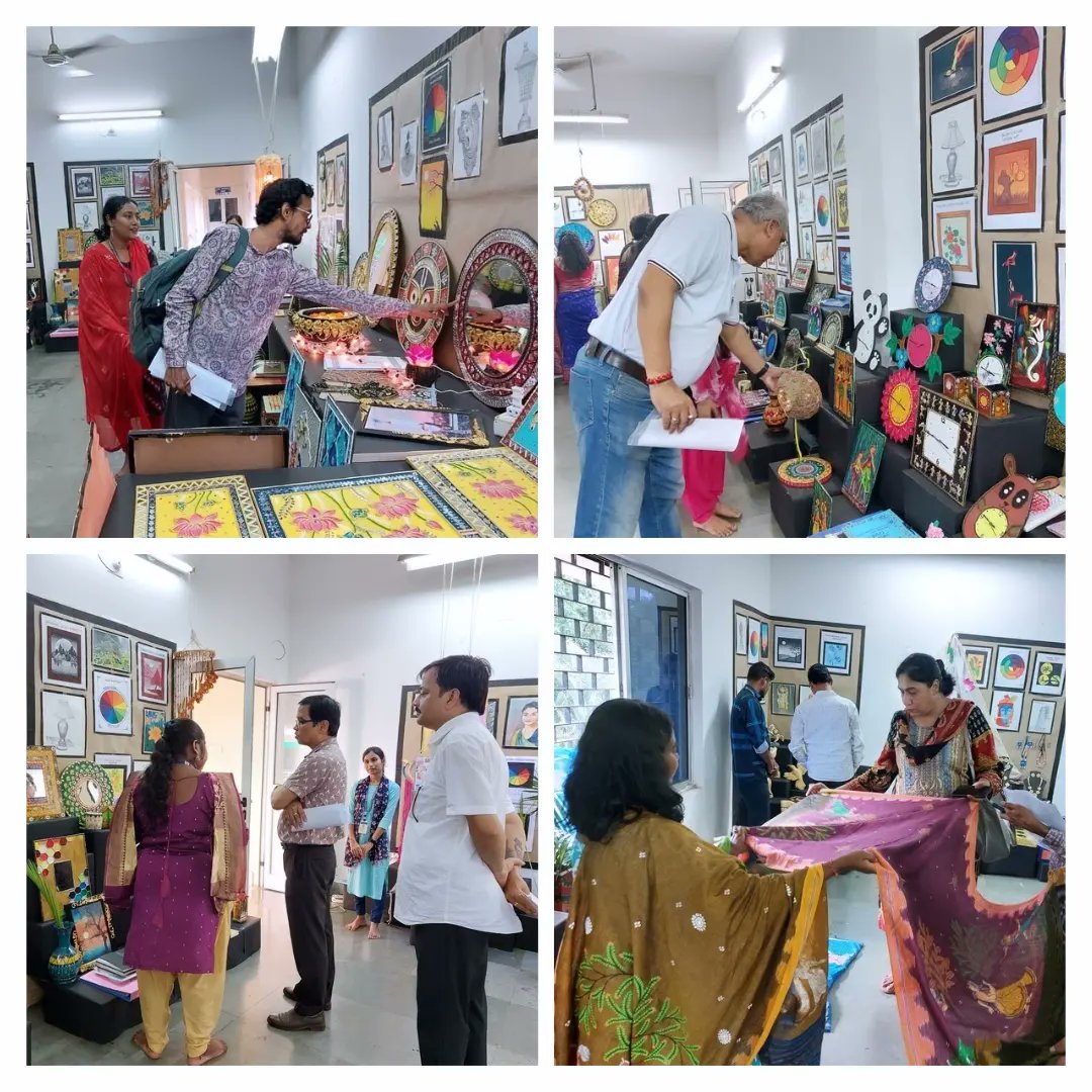 Sidac_Odisha's tweet photo. Showcasing the creative talents of our students of the One-year Craft Design course!
Their crafted products are on display, demonstrating their skills and creativity. #CraftDesign #SIDAC #StudentExhibit #ProductShowcase #Handicrafts #Crafts #SkillDevelopment https://t.co/A0Pd3x7wPo