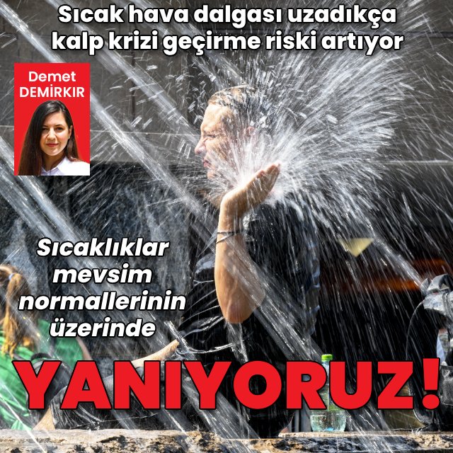 Haberturk's tweet photo. 🚨Yanıyoruz! Sıcaklıklar mevsim normallerinin üzerinde! 

➡️Anormal sıcaklıkların olası risklerine değinen Doç. Dr. Macit Bitargil ile Doç. Dr. Mustafa Emir Tavşanlı, kalp ve beyin sağlığıyla ilgili tetikte olunması gereken belirtileri sıraladı, vatandaşın sıcaklardan olumsuz etkilenmemesi için dikkat çeken uyarılarda bulundu

Demet Demirkır'ın (@demetdemirkirtr) haberi https://t.co/b7WCq9Q2La
