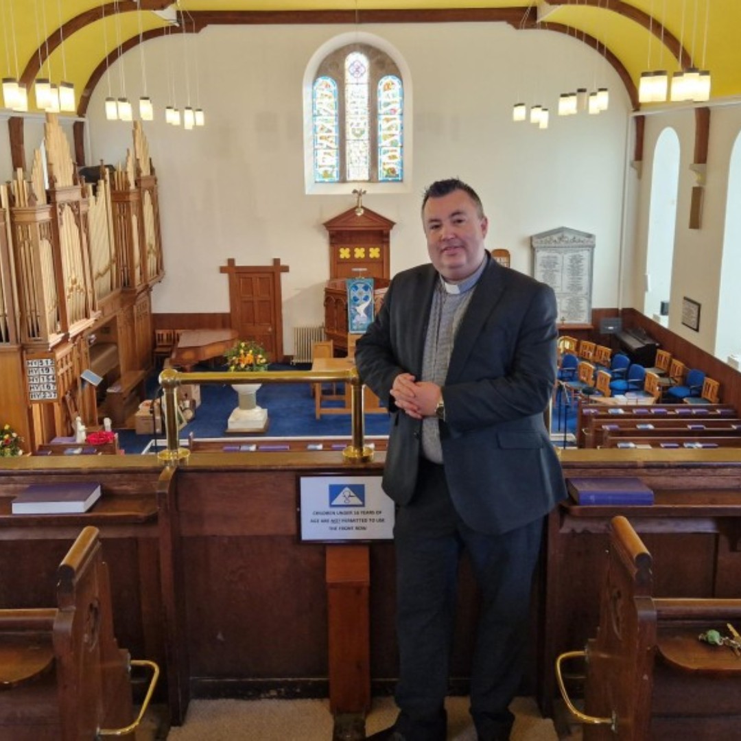 churchscotland's tweet image. Taking a leap of faith into ministry has brought its own rewards to Rev Alex MacCallum.

Now in his first charge in Oban and Tiree, he speaks about  his "wonderful challenge" in our regular Talking Ministry feature.

churchofscotland.org.uk/news-and-event…

#Argyll #Hebrides #TalkingMinistry