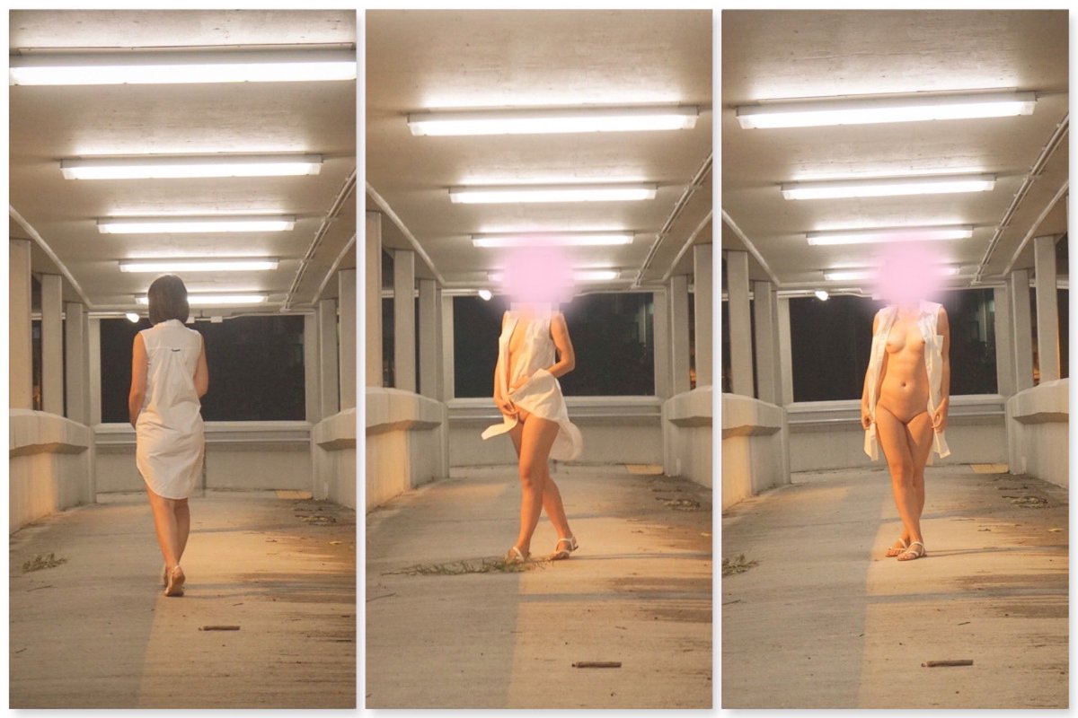 樂趣就是看到這種反差 #露出 #反差