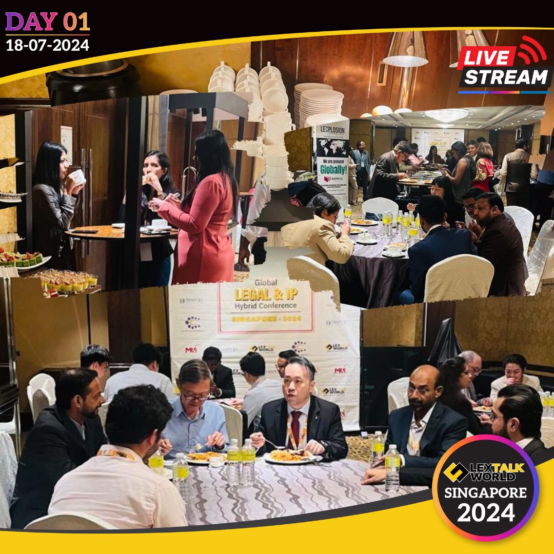 lextalkworld's tweet photo. Savoring ideas and connections at the @lextalkworld Global & IP Conference during a delightful tea-break, lunch, and networking session! ๐ฝ๏ธ๐ค
Join us LIVE - https://t.co/Jig1S73Gy2
#LexTalkWorld #NetworkingLunch #LegalCollaboration #LexTalkWorldConference #GlobalConference https://t.co/4AfpDY6bqD