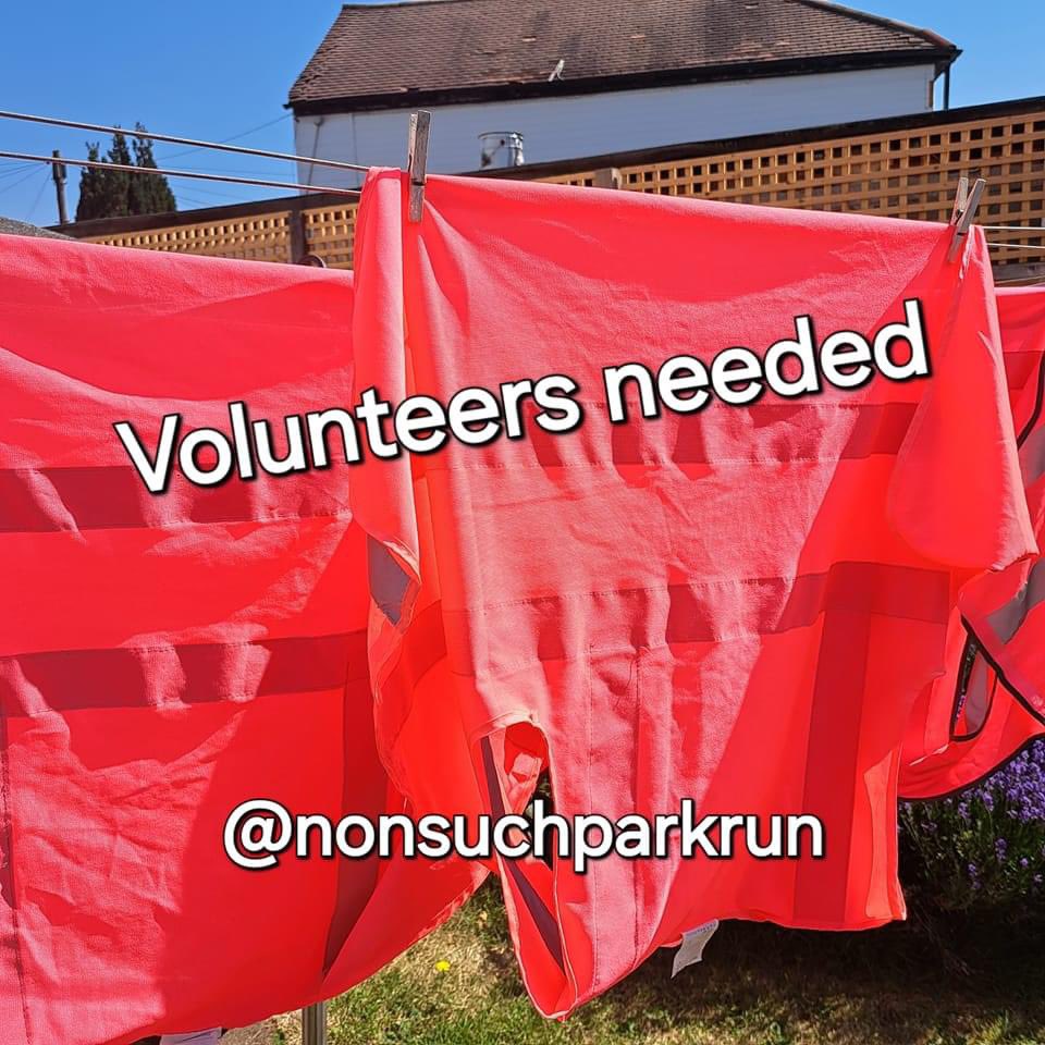 Nonsuch parkrun (@nonsuchparkrun) on Twitter photo We are still in need of a number of volunteers for Saturday.
2 Timekeepers
2 Funnel Managers
6 Marshals
1 Finish Tokens
1 Finish Token Support
2 Token Sorters
Photographer
Please email us at nonsuch@parkrun.com if you are able to help. Thanks. We are still in need of a number of volunteers for Saturday.
2 Timekeepers
2 Funnel Managers
6 Marshals
1 Finish Tokens
1 Finish Token Support
2 Token Sorters
Photographer
Please email us at nonsuch@parkrun.com if you are able to help. Thanks.