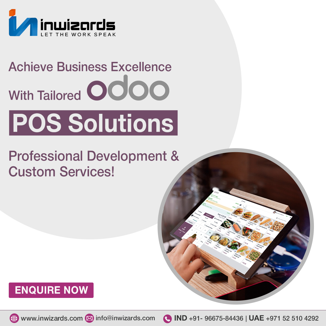 InwizardsLLC1's tweet photo. 🚀 Achieve Business Excellence with Inwizards! 🌟

Boost your business with custom Odoo POS solutions. Our expert development services streamline operations and improve customer experience.

Visit: https://t.co/AiDc8HmTSz

#BusinessExcellence #OdooPOS #Inwizards #POSSolutions https://t.co/QrSqzBnyx1