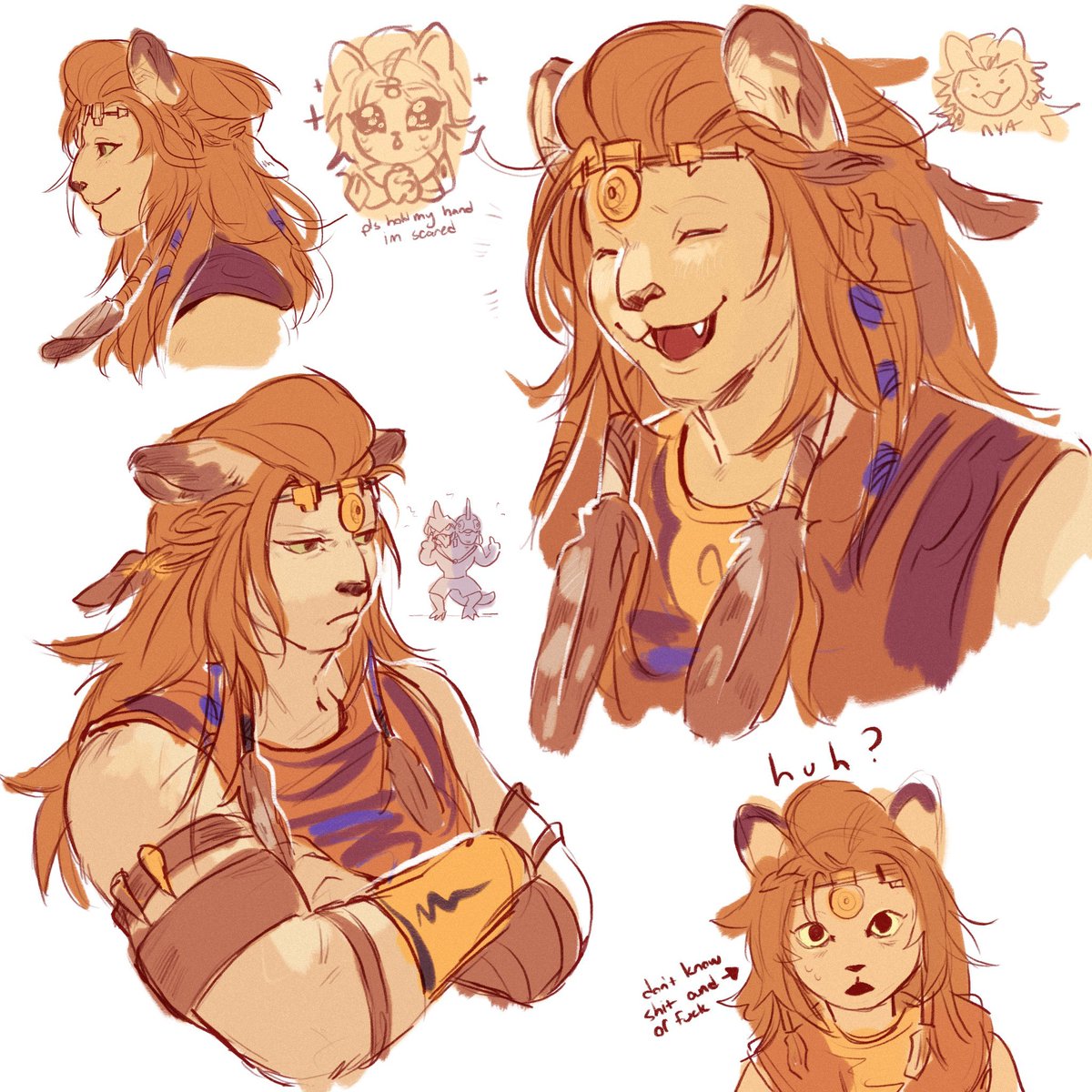 easing back into drawing again. wuk lamat was probably not the best choice. but i love her