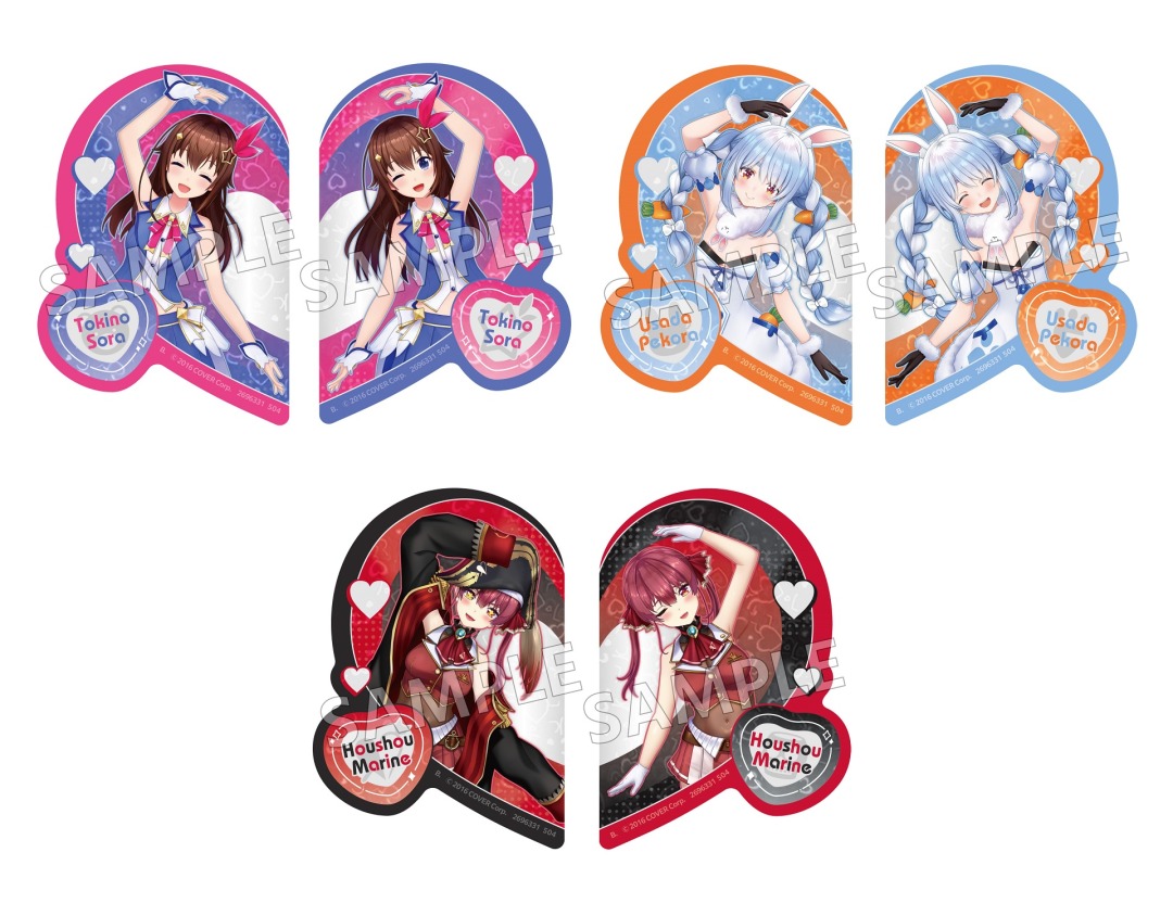 hololive キラステッカーセット1BOX グッズ-ステッカー】hololive キラステッカーセット（パック