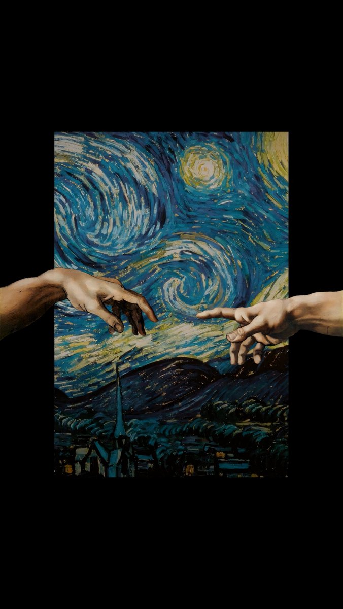 new starry night wallpaper ..