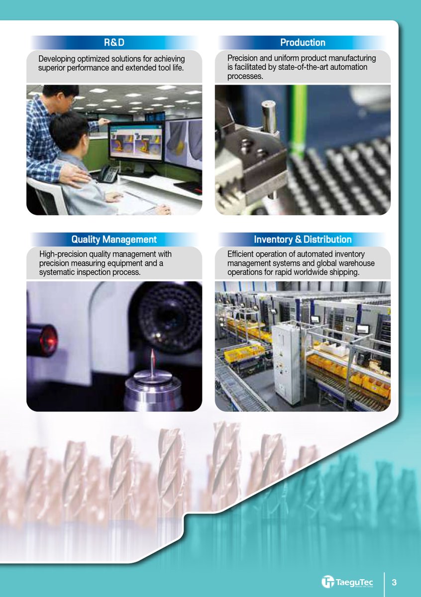 TaeguTec's tweet photo. WHAT’S NEW: https://t.co/98529Nm5KU
TaeguTec's SOLID CARBIDE END MILLS are known for their #performance, excellent processing security, &amp; long #ToolLife. Find out more in our new Solid Carbide End Mill #brochure

#catalog #publications #NextGeneration #SolidCarbide #SolidEndMill https://t.co/kbv3zwpKni