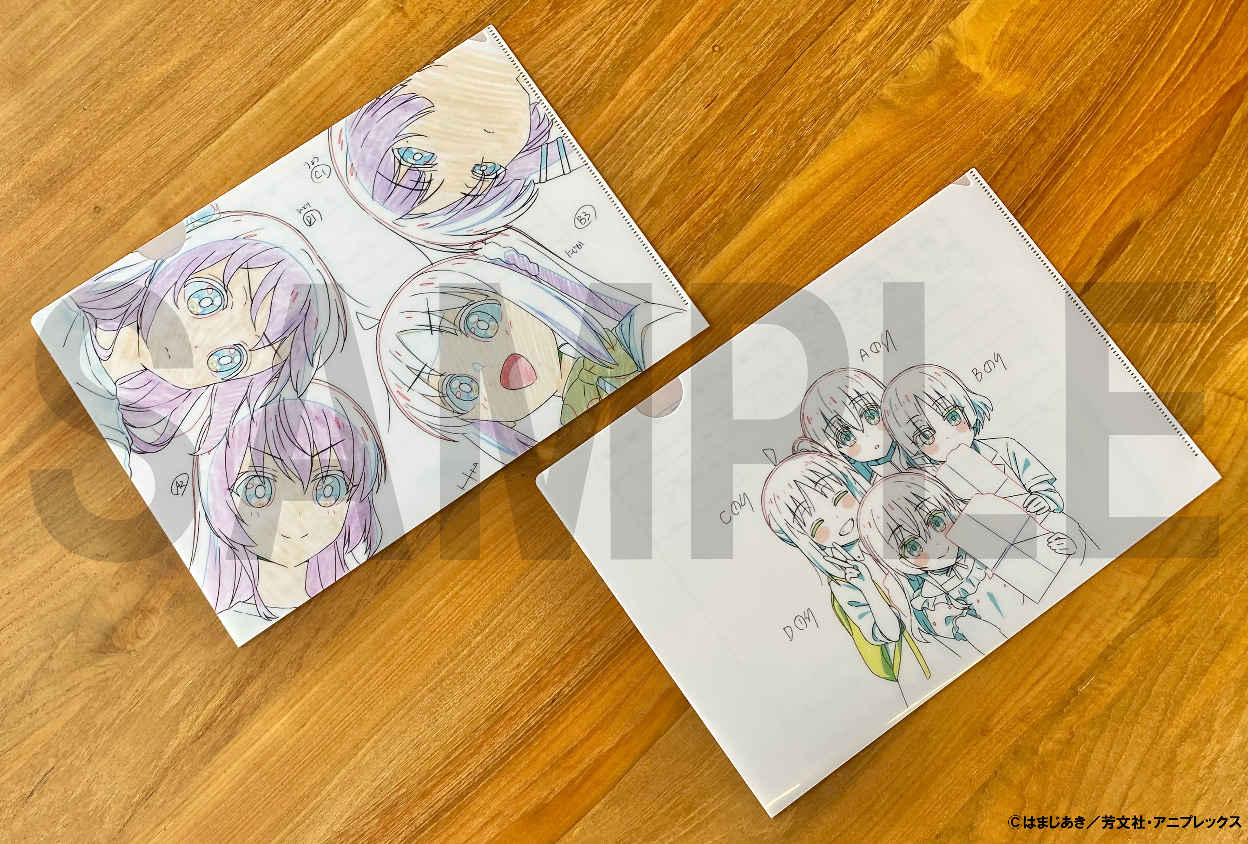 Amazon.co.jp: ぼっちざろっく！展 ぼざろ展 原画クリアファイル