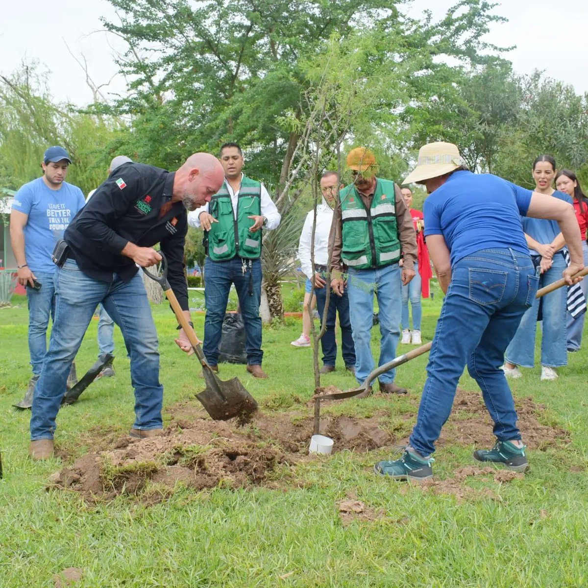 🌿 Trabajamos junto a la Sociedad Civil por un Torreón más verde 💚 

🌳 En el Bosque Urbano se realizó la Jornada de Forestación convocada por la Dirección de Medio Ambiente Torreón.

🌱 Esto en el marco del Día Nacional del Árbol.

#TorreónSiemprePuede 💪