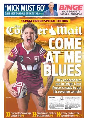RodBrock007's tweet photo. And the @couriermail have egg on their faces. As always. #Queensland #CourierMailFail #StateofOrigin3 #StateofOrigin https://t.co/aGfaffF3Bp