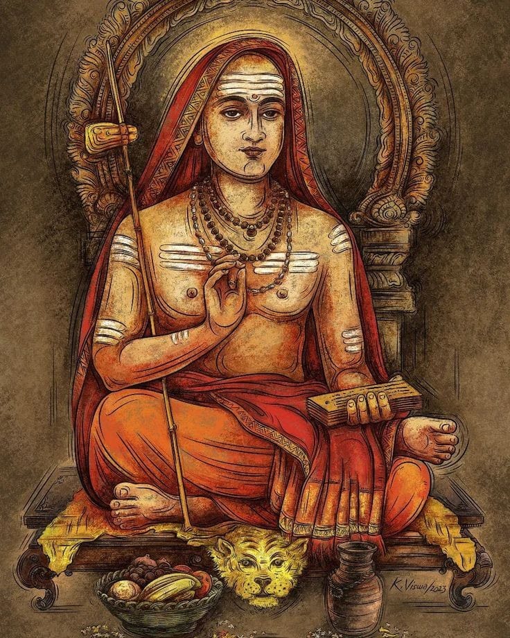 bratatiichanda's tweet photo. Adi Shankaracharya's(788-820) Role on Upliftment of Sanatana Dharma🧵 

Around 2500 years ago, the popularity of Vedic Dharma in India declined as Buddhism and Jainism gained popularity, during that time Adi Shankaracharya's arrival was considered as a Divine Intervention!

1/n
 
👇🏻(read below)