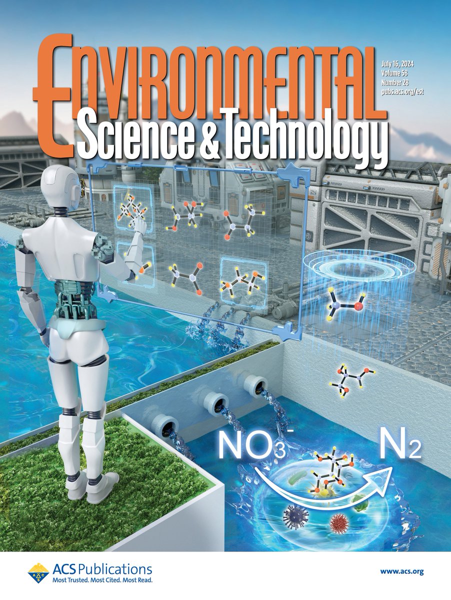Yuan042's tweet photo. I am happy to see our latest study as a supplementary cover in the @EnvSciTech journal. @ACS4Authors #MyACSCover  read more: https://t.co/mDh6ANUYdv https://t.co/WQhwmx3ntv