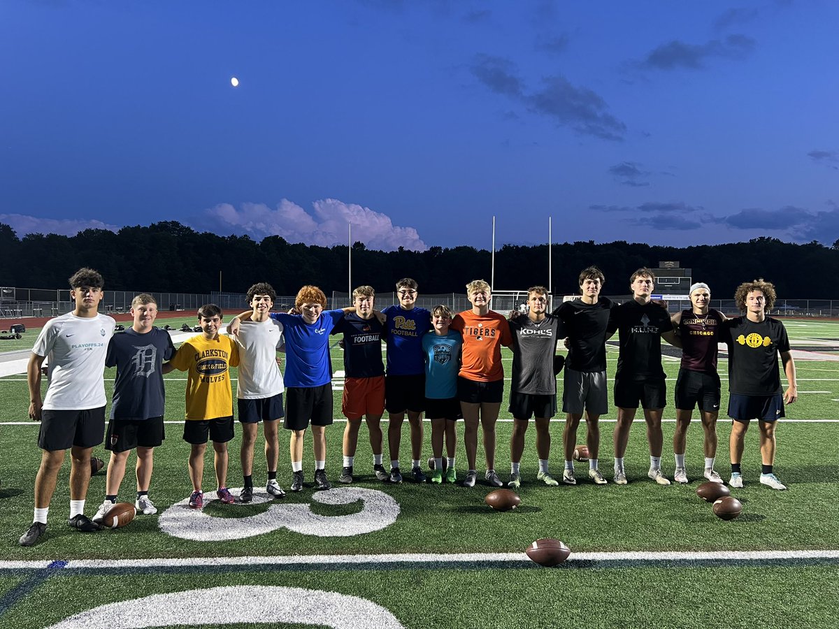 Shane Hynes (@hyner57) on Twitter photo S/O to this group of college and high school punters for coming out tonight and learning/competing with former Purdue punter, <a href="/BrendanCropsey/">Brendan Cropsey</a> !
<a href="/HunterRoboo/">Hunter Robertson</a> won the punt competition, with a big ball score of 104!
<a href="/Legacy_Kicking/">Legacy Kicking</a> S/O to this group of college and high school punters for coming out tonight and learning/competing with former Purdue punter, <a href="/BrendanCropsey/">Brendan Cropsey</a> !
<a href="/HunterRoboo/">Hunter Robertson</a> won the punt competition, with a big ball score of 104!
<a href="/Legacy_Kicking/">Legacy Kicking</a>