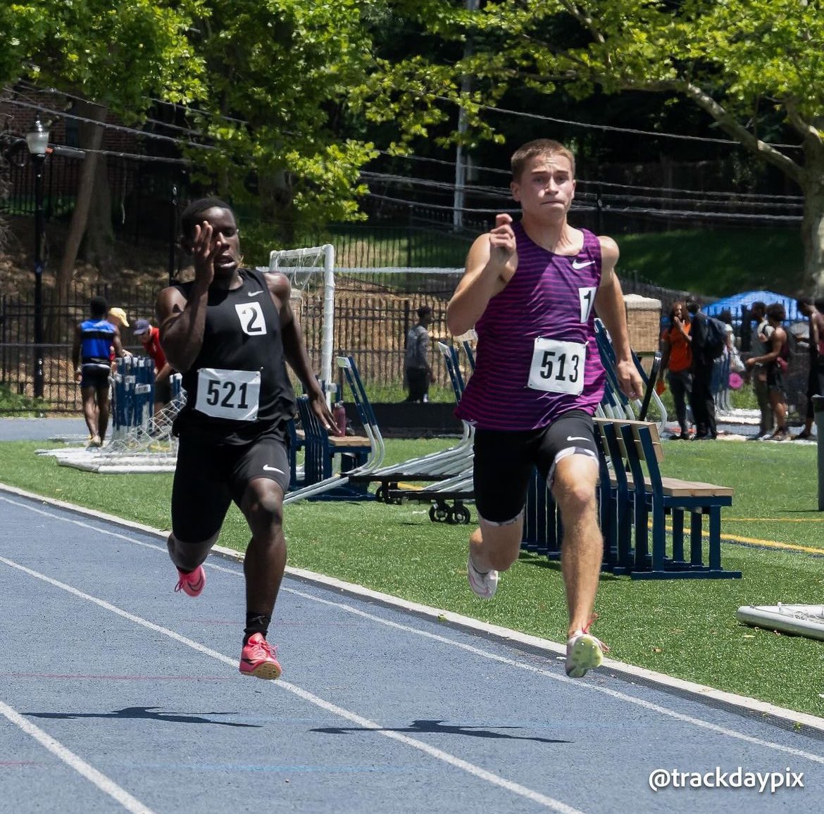 laytonjholt's tweet photo. Great day at The 2024 City of Wilmington Youth Invitational. PR of 23.06 in the 200 and PR of 11.39 in the 100. Also got 1st in long jump, where I jumped 6.00m. Looking forward to dropping these times even more. @ https://t.co/Q6BBB5My5V