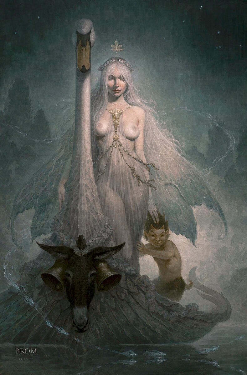 Titania, by Brom