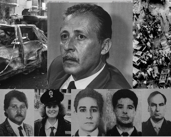 Forse saranno mafiosi quelli che materialmente mi uccideranno, ma quelli che avranno voluto la mia morte saranno altri.

#19luglio 1992, strage Via D'Amelio, Palermo. #PaoloBorsellino e scorta: Agostino Catalano, Emanuela Loi, Vincenzo Li Muli, Walter Eddie Cosina, Claudio Traina