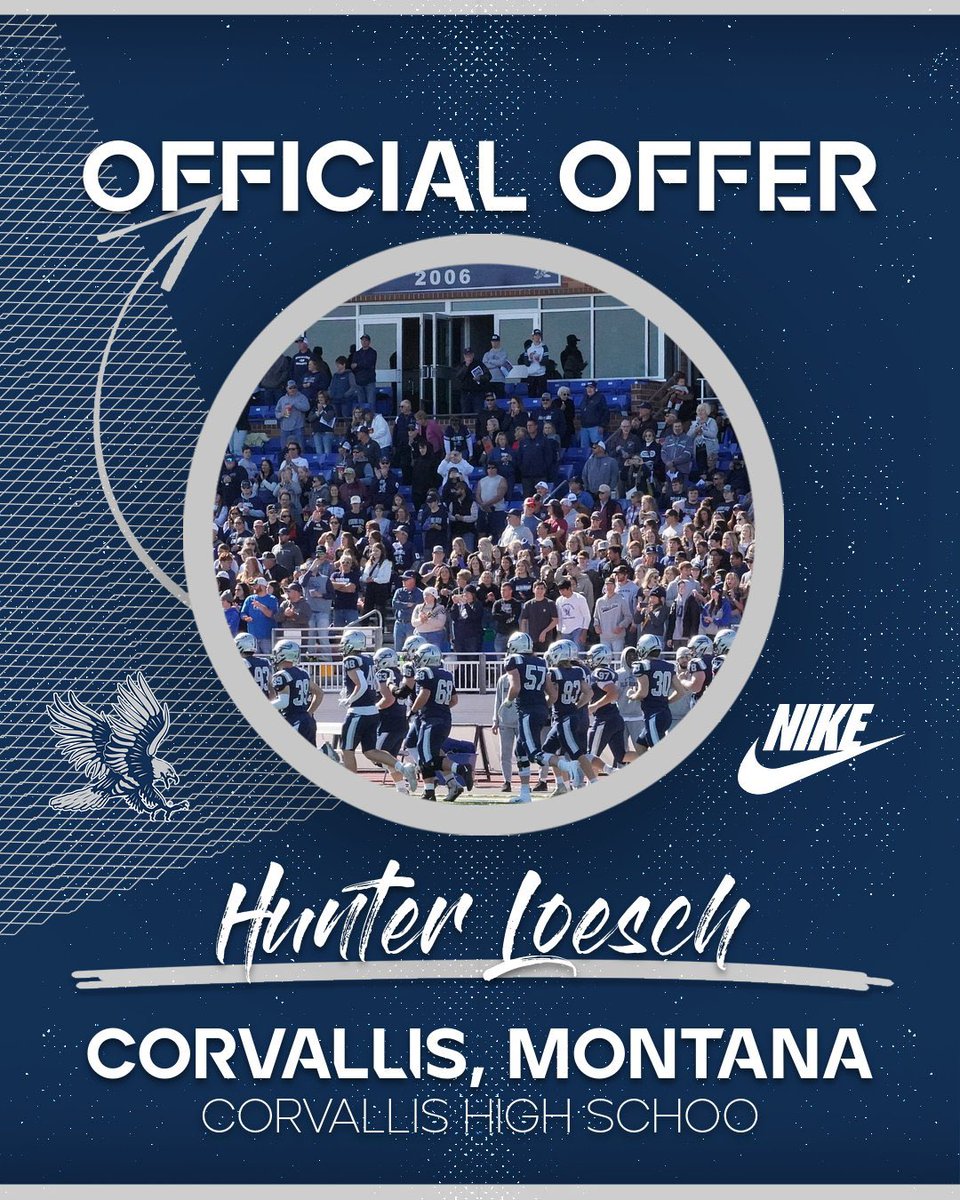 LoeschHunter's tweet photo. @BlueHawkFB thank you Dickinson state football and all the coaches for the great camp and very appreciative of the offer! https://t.co/F1mKMpPJaE