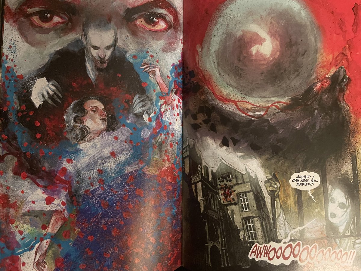 WolfmanRagu's tweet photo. Nice read! Very much enjoyed the art by Martin. Gotta get my hands on Creature from the Boack Lagoon &amp; Frankenstein in the fall #UniversalMonsters #Dracula #JamesTynionIV #MartinSimmonds https://t.co/TH33igRKZQ