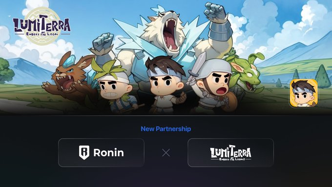 Tm180905's tweet photo. 🔥 Giveaway còn 10 Code nữa #Lumiterra bổ sung  - tựa game MMORPG vừa được tích hợp với mạng lưới #Ronin.
Follow: @Tm180905 @LumiterraGame đã liên hệ tôi 
📷Like, retweet bài viết và tag 3 người bạn cùng với địa chỉ ví RON của bạn, anh em nhanh tranh lên https://t.co/8mGWqBnMT5