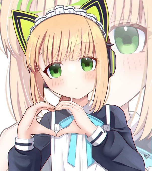 メイドミドリ #ブルアカ #BlueArchive #才羽ミドリ