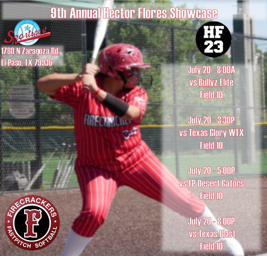 anaizcar30's tweet photo. The Hector Flores Showcase is this weekend.
@AHS_BlazersSB 
@FCELP_Ponzio 

⬇️⬇️⬇️⬇️ https://t.co/6lNuX3V8KJ