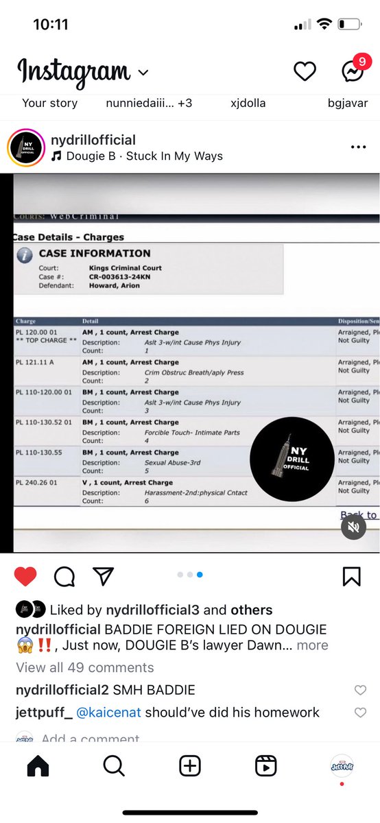 #BaddieForeign Lied On Bronx Artist #DougieB All Charges Were Dismissed Dougie b lawyer reveals it was proven fact that she made false statements &amp; allegations she was recently featured in <a href="/KaiCenat/">Kai Cenat</a> x <a href="/AMPexclusive/">AMP</a> <a href="/CallMeAgent00/">AMP Agent ⚡</a> <a href="/ImDukeDennis/">Duke Dennis</a> <a href="/FanumTV/">ꜰᴀɴᴜᴍ</a> Stream Lastnight