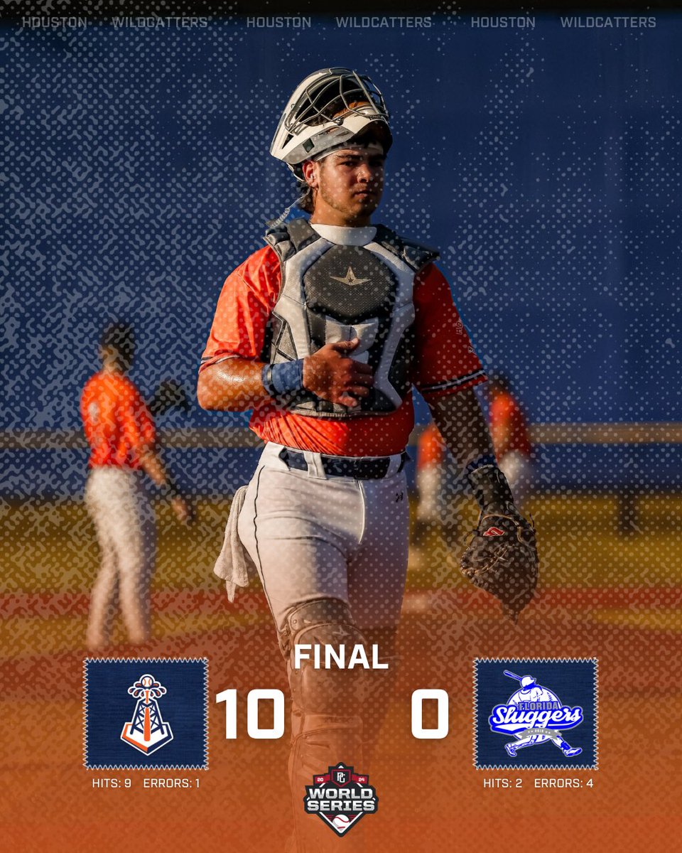 FINAL

2026 Scout Navy wins 10-0 against Florida Sluggers to advance to Round of 16 at PG World Series. 

Cash Scarborough: 5 IP CGSO, 2 H, 3 BB, 7 K
Collin Martin: 1-3, HR, RBI
Gage Blinka: 2-3, 2B, R
Nico Broyles: 1-3, 2 RBI
2B: Charboneau, Nick, Shepherd
RBI: Shepherd (2),