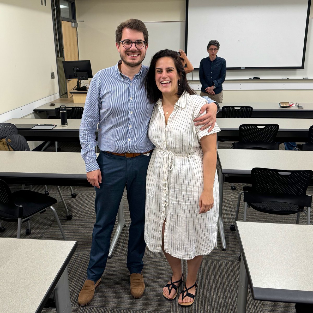 RAlvesMonteiro's tweet photo. And after 6 years, PhDone 🎓

What a journey! Thankful for the guidance of my advisors, Manuel Amador and @TimTkehoe, and the support of family and friends. 

A debt of gratitude to my wife. And today I got to see my son in my defense, Minneapolis changed our lives. https://t.co/Zc8al2B604