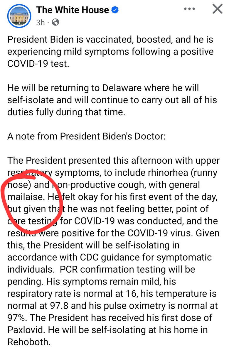 NotAskedOrGiven's tweet image. Official white house Facebook account misspelling malaise. #DEI #DidntEarnIt #ProofReadingFail