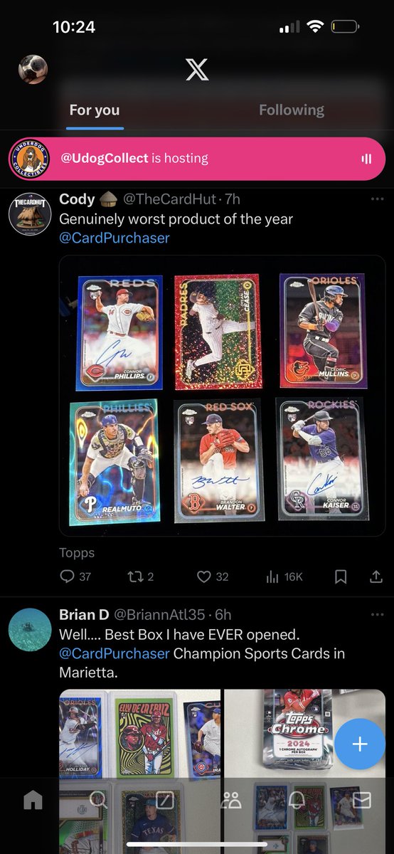 CallMeCollier's tweet image. A tale of two experiences @CardPurchaser